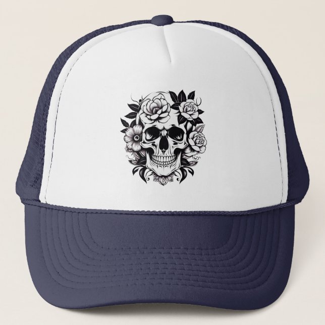 Sombrero de Camión Floral (Anverso)