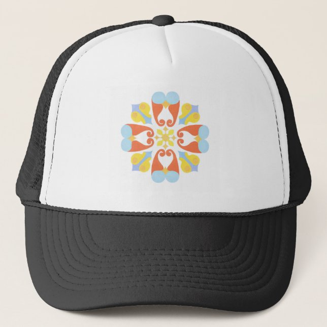 Sombrero de Camión Floral (Anverso)