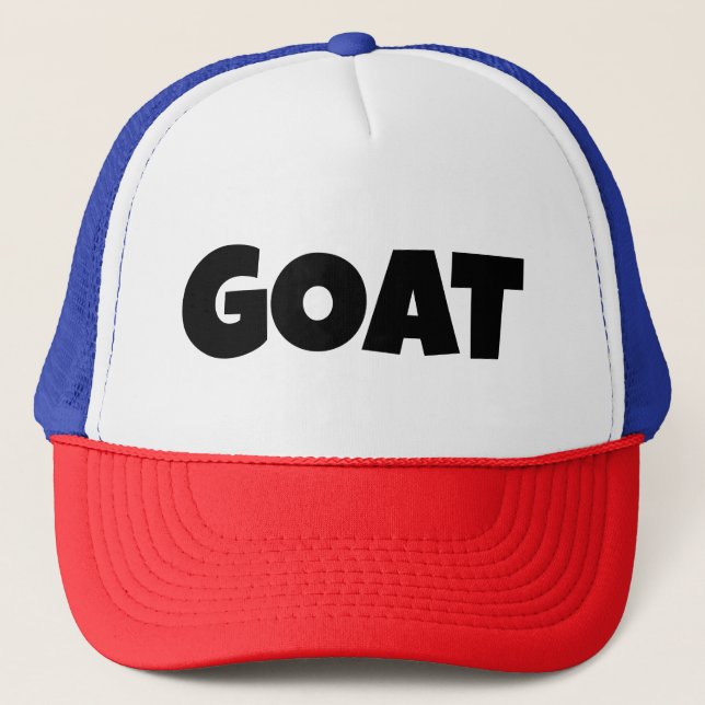 Sombrero de camión GOAT (Anverso)
