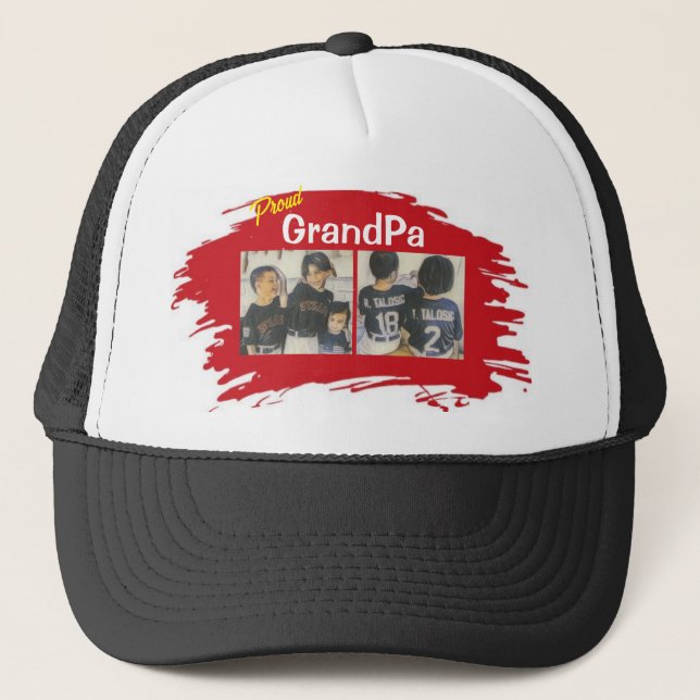 Sombrero de camión GrandPa orgulloso (Anverso)