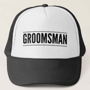 Sombrero de camión Groomsman