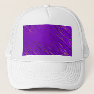 Sombrero de camión morado de mármol