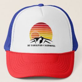 Sombrero de camión Mt Tamalpais California Retro S