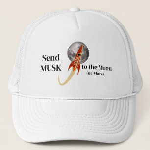 Sombrero de camión Musk