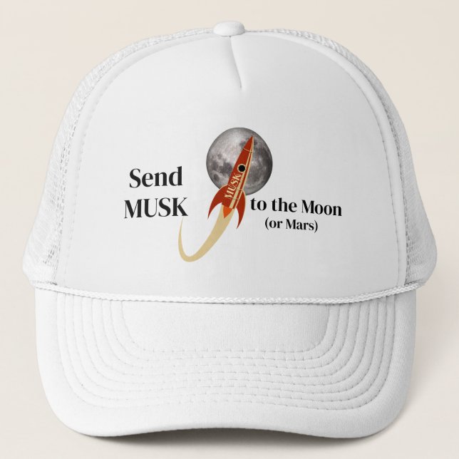 Sombrero de camión Musk (Anverso)