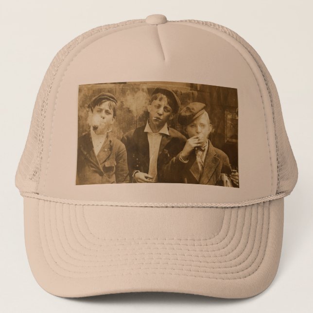 Sombrero de camión para fumadores (Anverso)