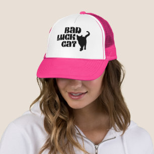 Sombrero de camión para gato con mala suerte