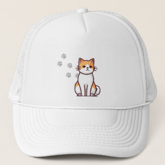 Sombrero de camión para gatos adorable Personaliza