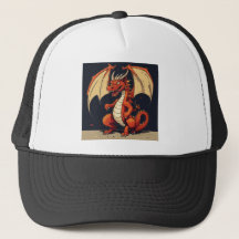 Sombrero De Camión Para Niños Con Logo De Dragon