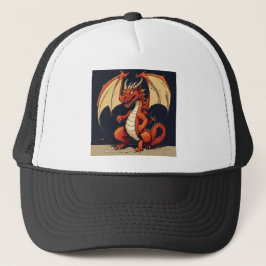 Sombrero De Camión Para Niños Con Logo De Dragon