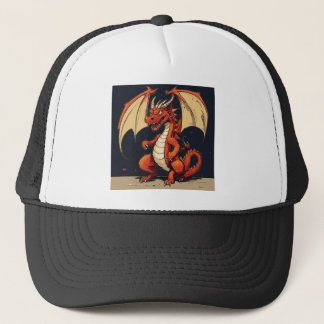 Sombrero De Camión Para Niños Con Logo De Dragon