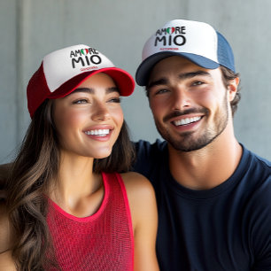 Sombrero de camión personalizado AMORE MIO