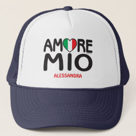 Sombrero de camión personalizado AMORE MIO