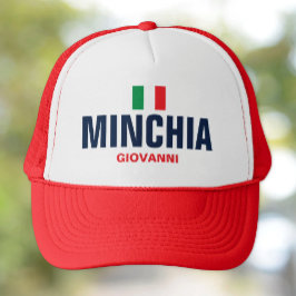 Sombrero de camión personalizado de Minchia