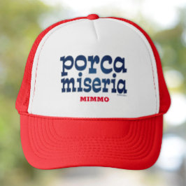 Sombrero de camión personalizado Porca Miseria