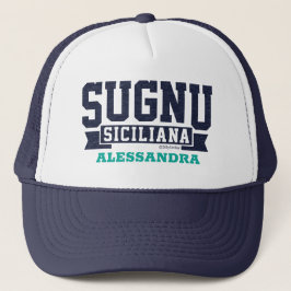 Sombrero de camión personalizado Sugnu Siciliana