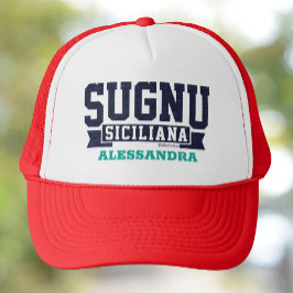Sombrero de camión personalizado Sugnu Siciliana