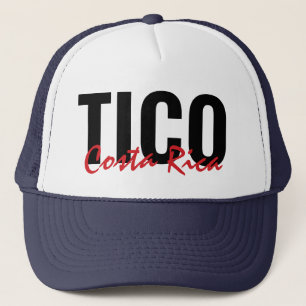 Sombrero de camión rosa de Costa Rica