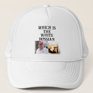Sombrero de camión ruso Trump/White