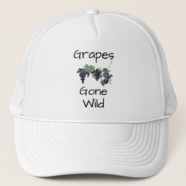 Sombrero de camión salvaje de uvas (Anverso)