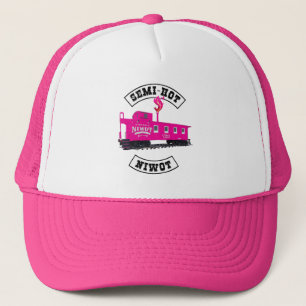 Sombrero de camión Semi Hot Niwot - Rosa