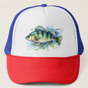 Sombrero de camión - Serie acuarela: Perch