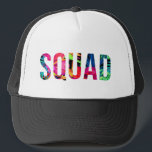 Sombrero de camión SQUAD Hawaiano<br><div class="desc">¡Perfecto para coincidir con el sombrero de camionero BRIDE en nuestra tienda!</div>