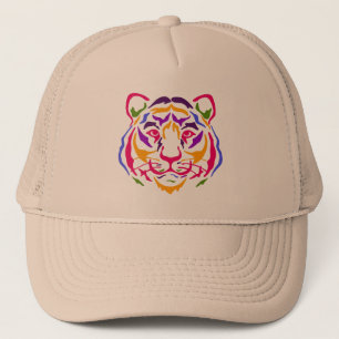 Sombrero de camión tigre