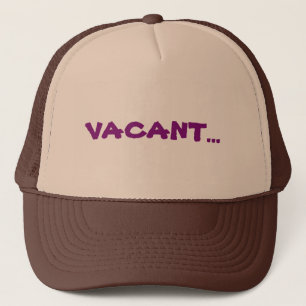 Sombrero de camión vacío