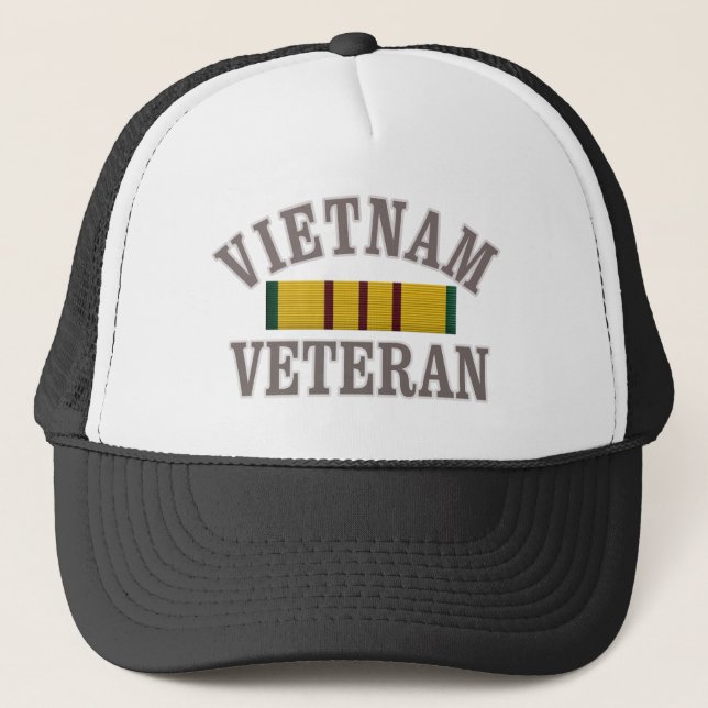 Sombrero de camión VIETNAM VETERAN (Anverso)