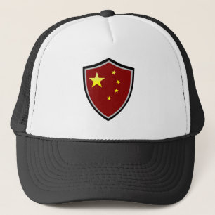 Sombrero de camionera de bandera china