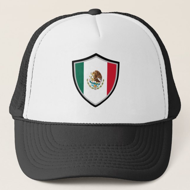 Sombrero de camionera de bandera de México (Anverso)