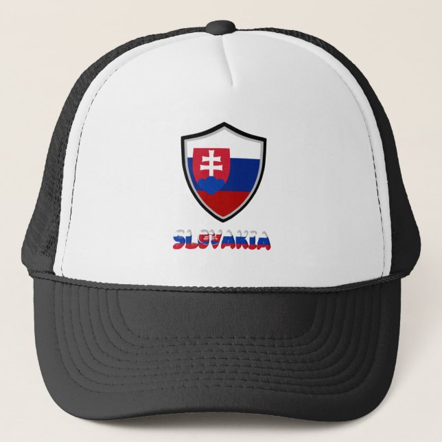 Sombrero de camionera de bandera eslovaca (Anverso)