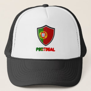 Sombrero de camionera de bandera portuguesa