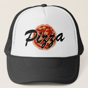 Sombrero de camionera de pizza   pañuelo de cabeza