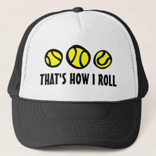 Sombrero de camionera de tenis amarillo Así es c