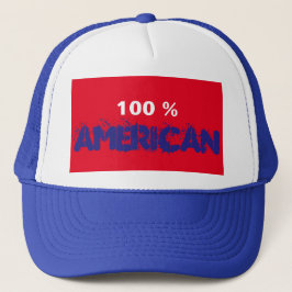 Sombrero de camionero americano al 100 %