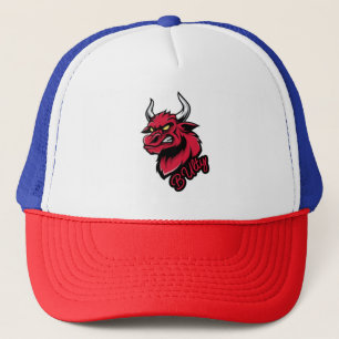 Sombrero de camionero "Bully" audaz Red Bull - Roj