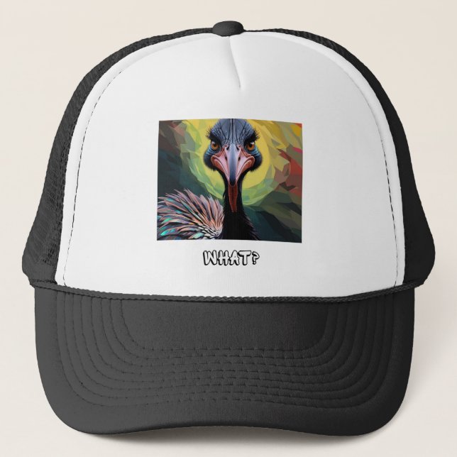 Sombrero de camionero casero (Anverso)