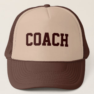 Sombrero de Camionero COACH {Tan & Brown}