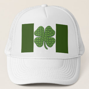 Sombrero de camionero con bandera inglesa irlandes