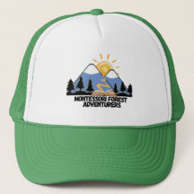 Sombrero de camionero con el logotipo de Montessor