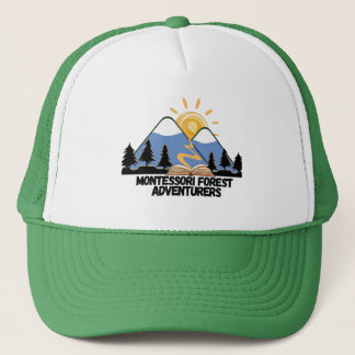 Sombrero de camionero con el logotipo de Montessor