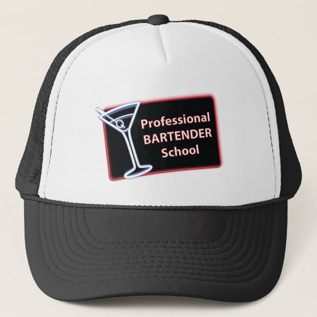 Sombrero de camionero con el logotipo profesional  (Anverso)