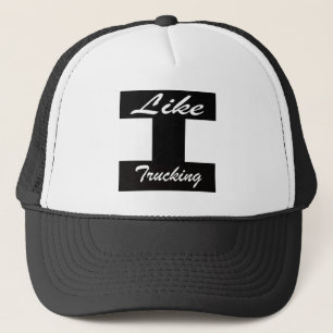 Sombrero de camionero con el logotipo Unisex Like 