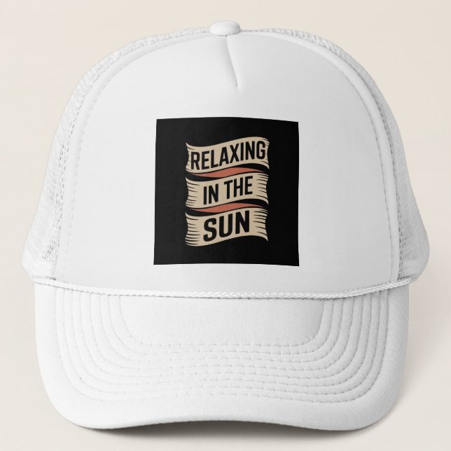 Sombrero de camionero con logotipo de béisbol (Anverso)