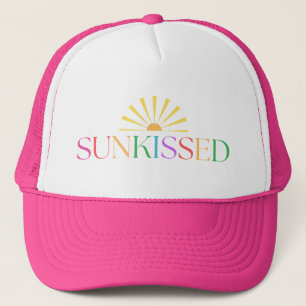 Sombrero de camionero con SUNKISSED