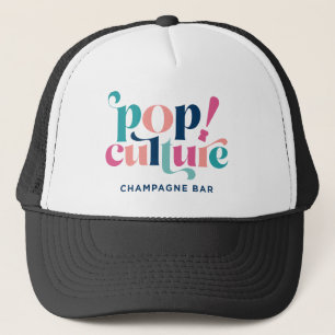 Sombrero de camionero con varios logotipos