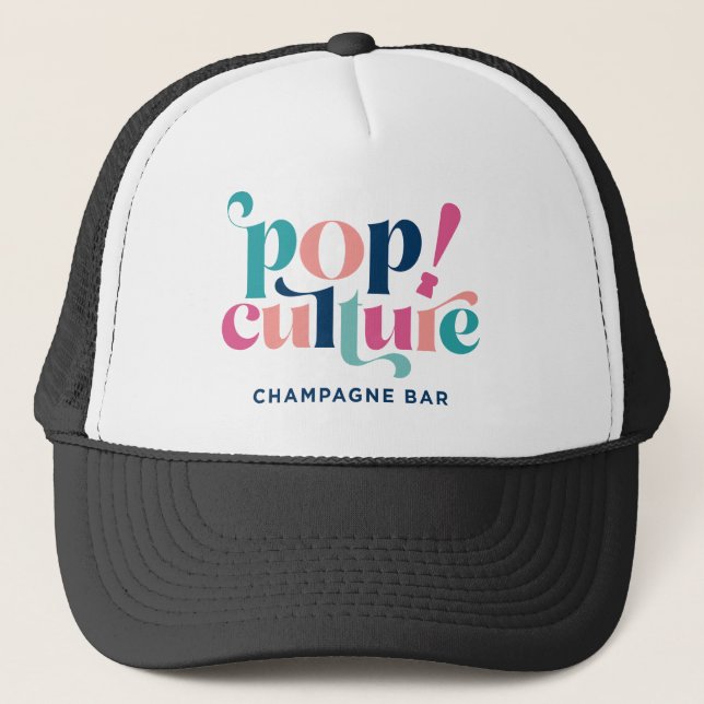 Sombrero de camionero con varios logotipos (Anverso)
