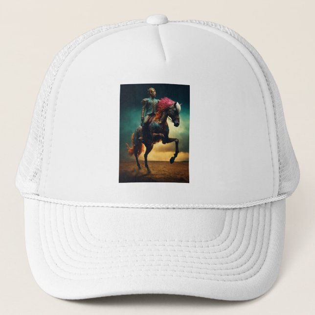 Sombrero de camionero "Crowning Glory: Eleva tu mi (Anverso)